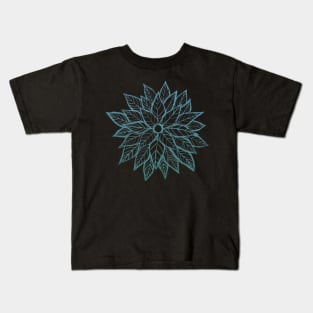 skyblue detailed flower | original by. MMJ49 Kids T-Shirt